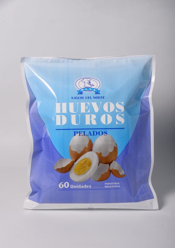 paquete de huevo duro
